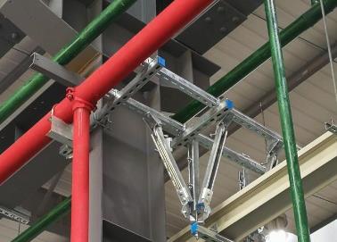 葫芦岛市该抗震支架的整体式支吊架结构协调性好